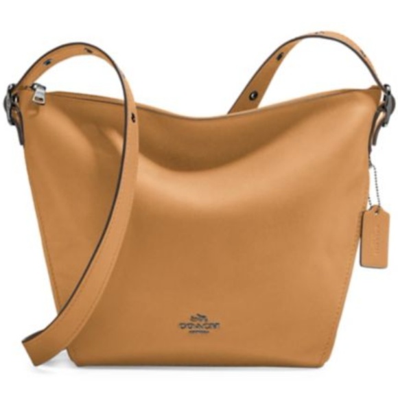 👜 Coach Leather Dufflette Bag👜 **NWT** - Picture 1 of 8